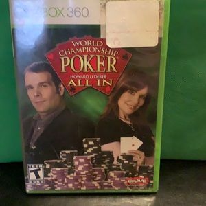 Xbox 360 world championship poker Howard Lederer all in